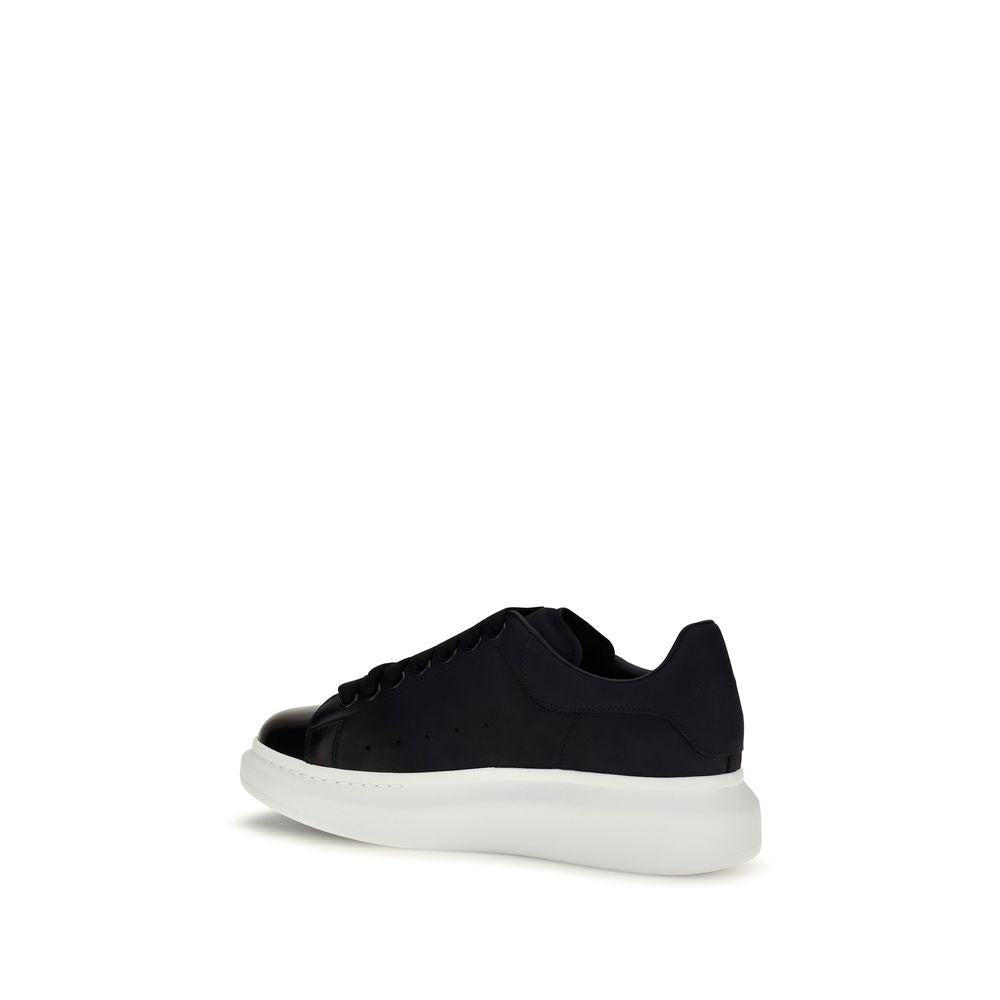 Alexander McQueen Blaue Kalbsleder Bos Taurus Chunky Sneaker-3