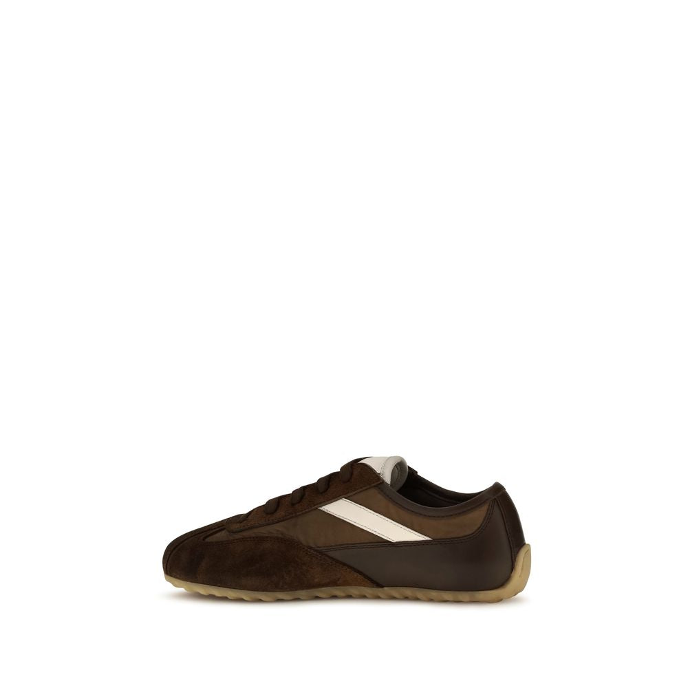Alexander McQueen Braune Wildleder-Sneaker-3