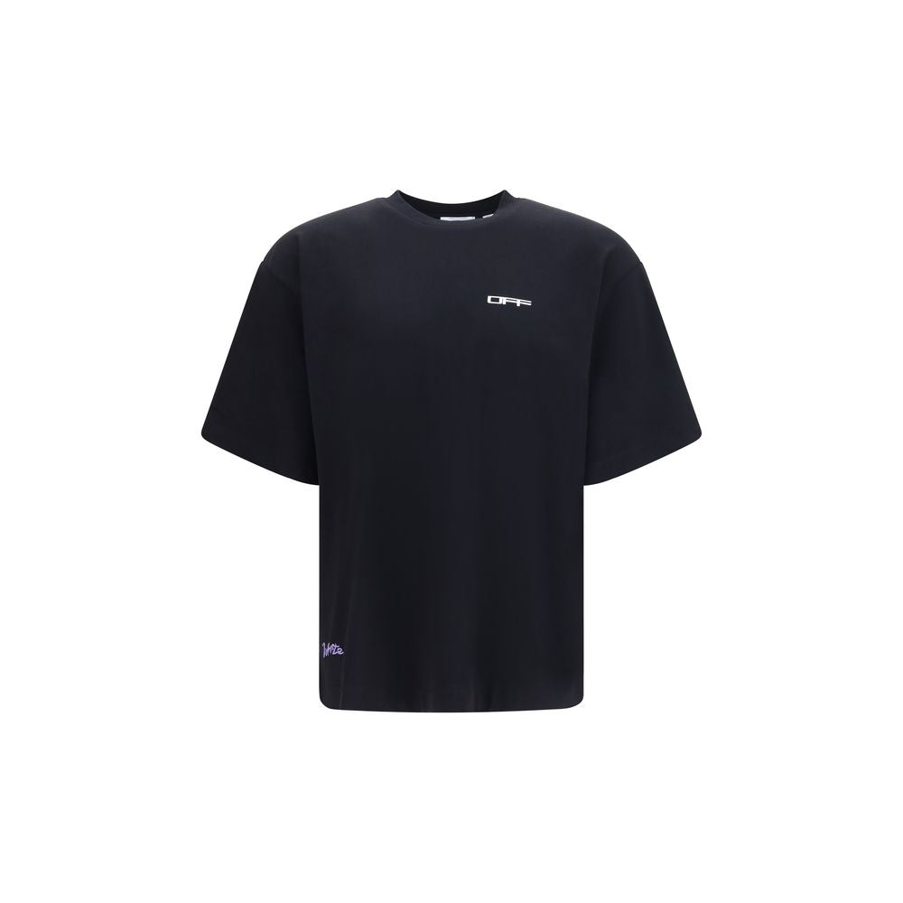 Off-White Schwarzer Baumwoll-Sportswear-Artikel-1