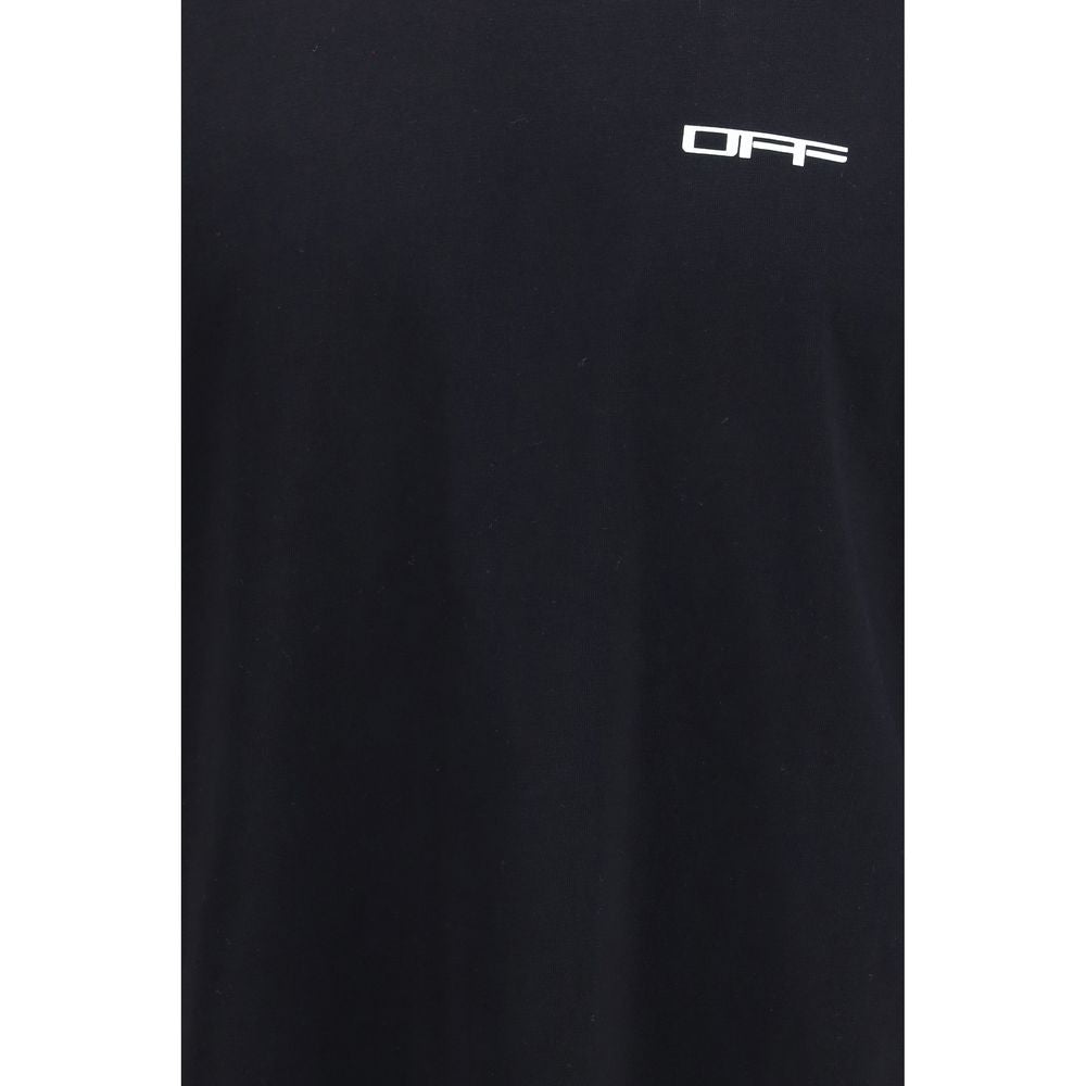 Off-White Schwarzer Baumwoll-Sportswear-Artikel-3