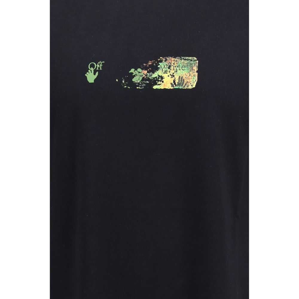 Off-White Schwarzer Baumwoll-Sportswear-Artikel-3