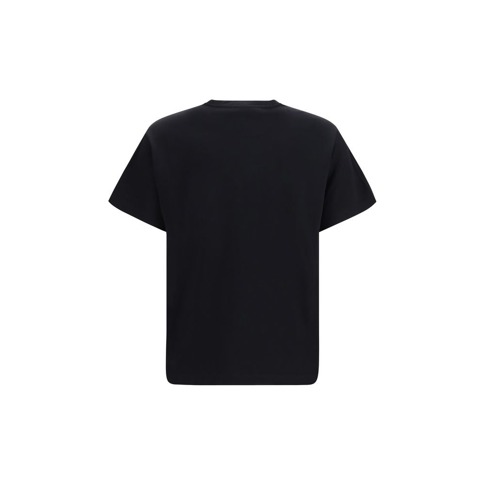 Prada Schwarzes Baumwoll-T-Shirt-2