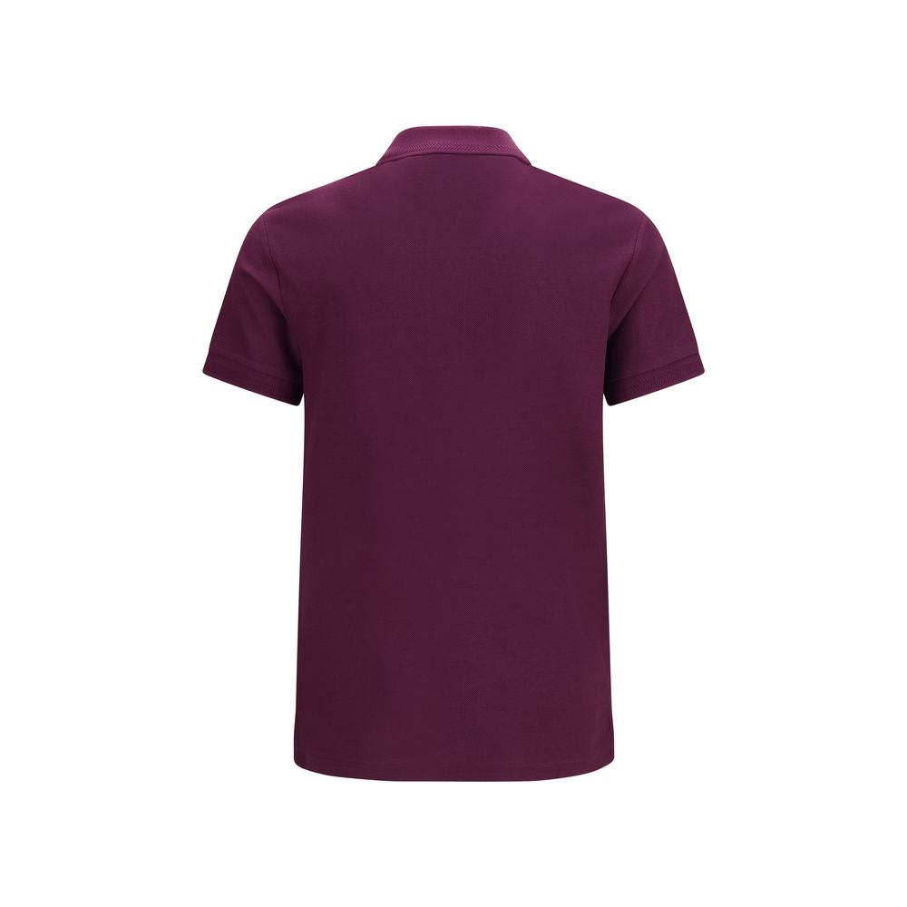 Burberry Lila Baumwoll-Poloshirt-2