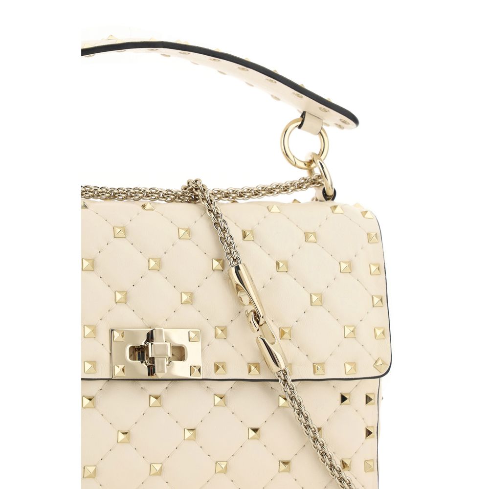 Valentino Garavani Beige Lamm Ovis Aries Aries Handtasche-4