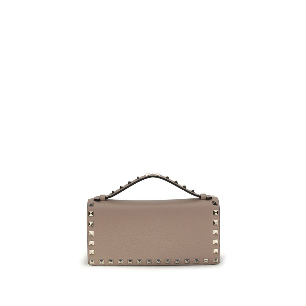 Valentino Garavani Beige Calf Leather Bos Taurus Wallet-1
