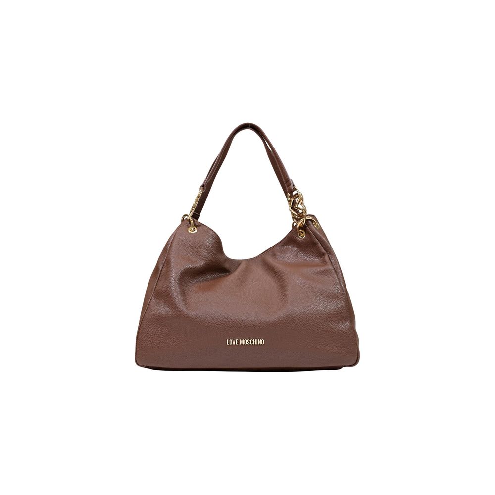 Love Moschino Braune Handtasche aus Polyethylen-1