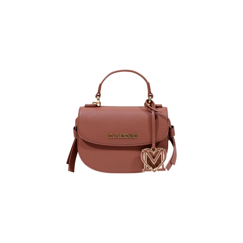 Love Moschino Braune Handtasche aus Polyethylen-1