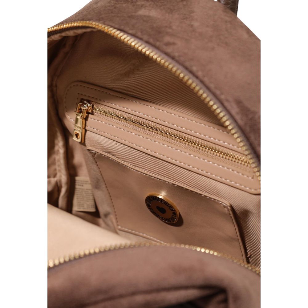 Love Moschino Brauner Rucksack aus Polyester-5