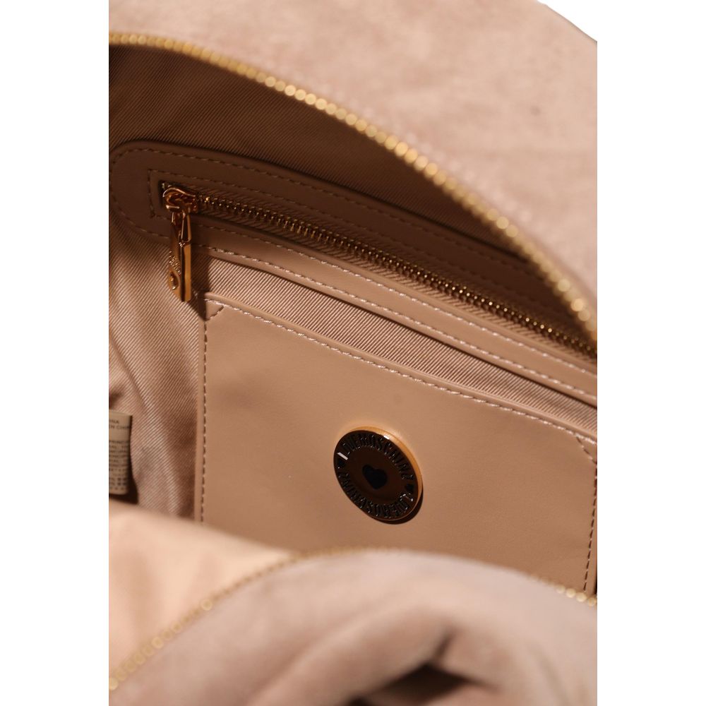 Love Moschino Beiger Rucksack aus Polyester-5