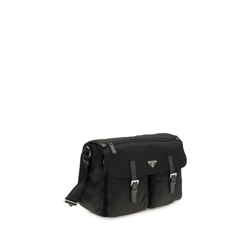 Prada Schwarzer Polyamid-Rucksack-2