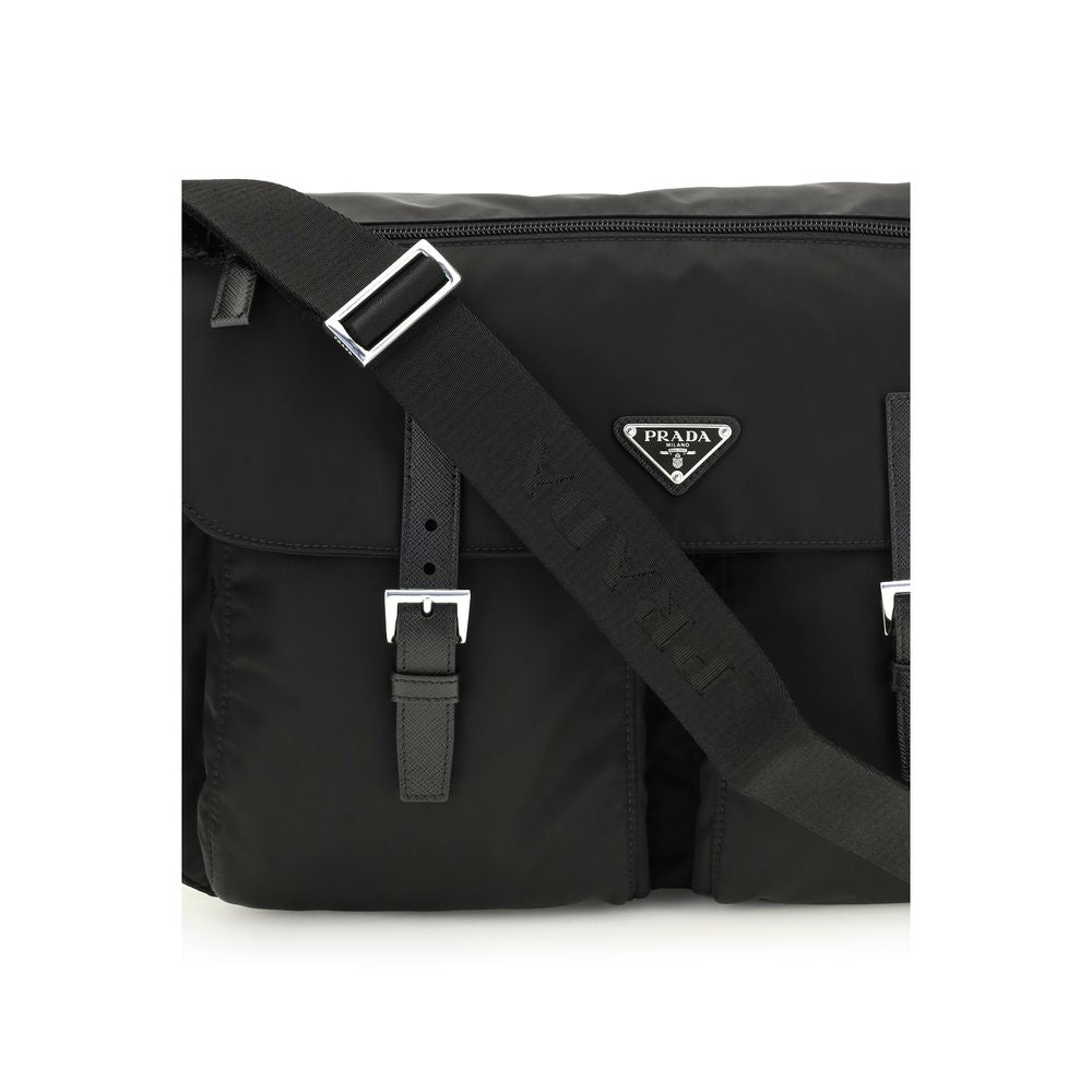 Prada Schwarzer Polyamid-Rucksack-4