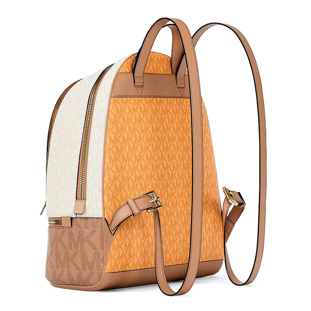 Michael Kors Rucksack aus orangefarbenem Canvas-2