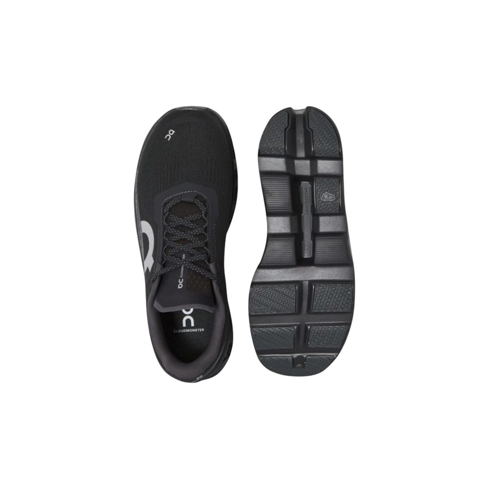 On Running Schwarze synthetische Sportsneakers-2