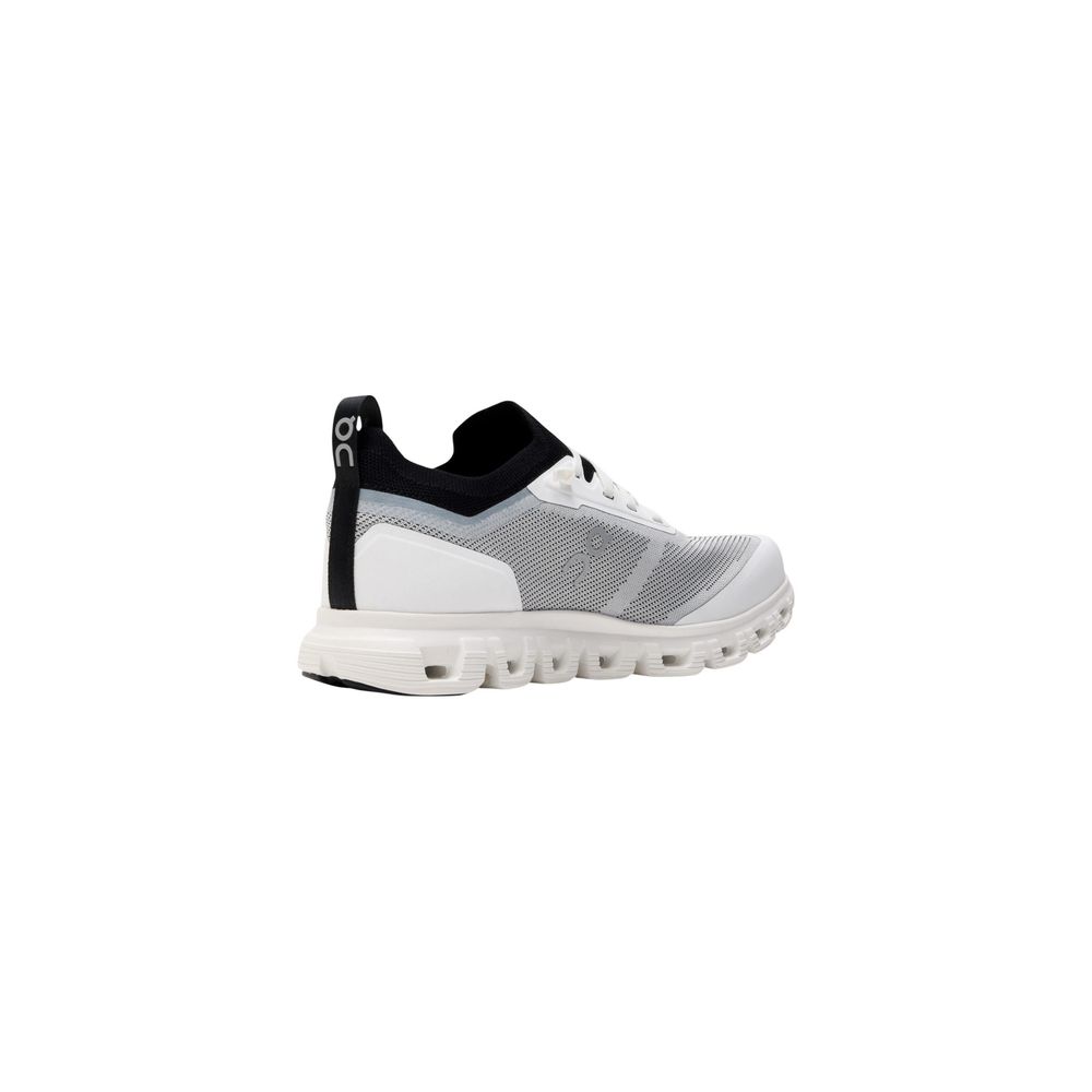 On Running Schwarze und weiße synthetische Sportschuhe-4