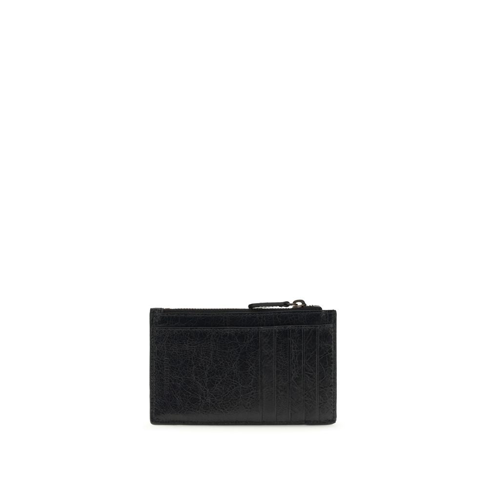 Balenciaga Schwarzes Lamm Ovis Aries Aries Portemonnaie-2