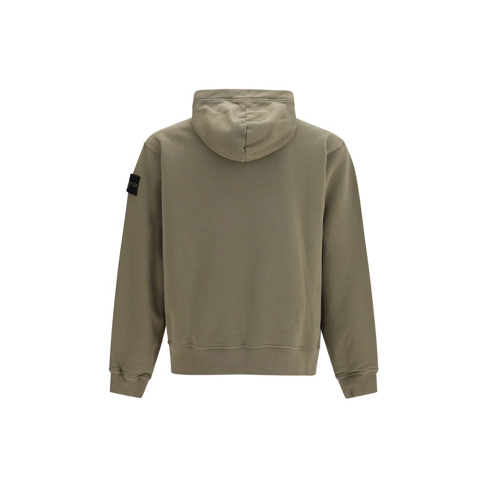 Stone Island Zweifarbiger Baumwollpullover-2