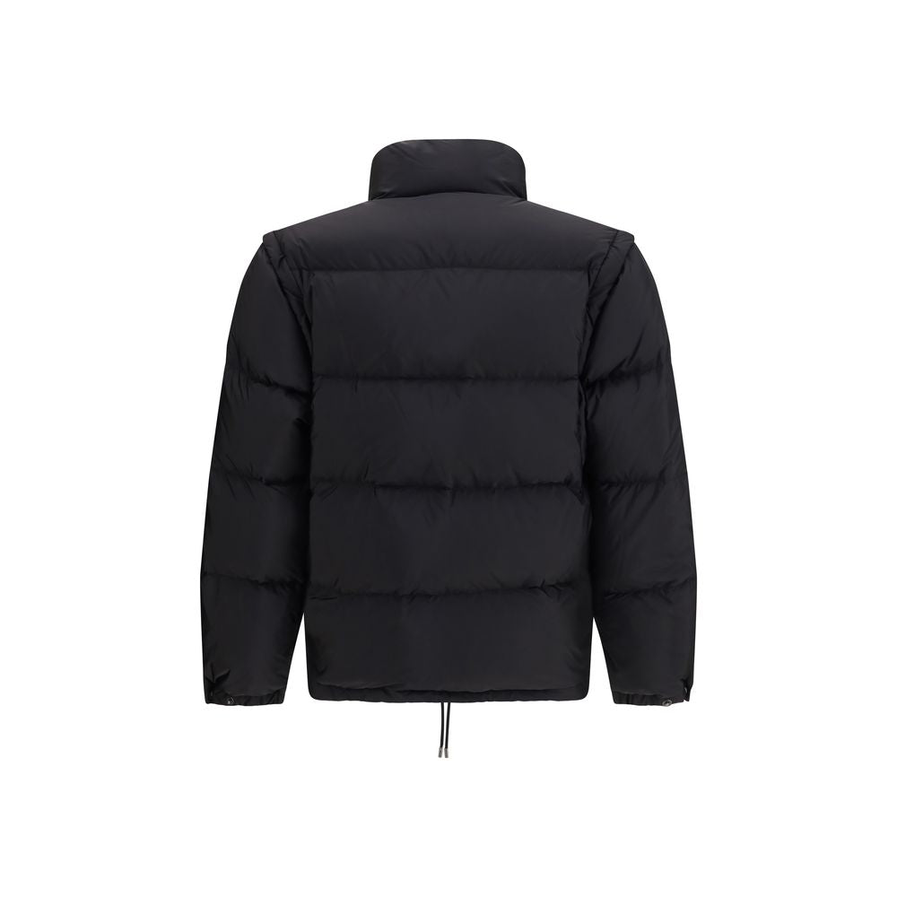 Prada Schwarze Daunenjacke aus Gänsedaunen, durchgehend-2