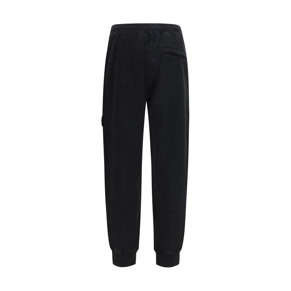 Stone Island Schwarzer Baumwoll-Sweatshirt-2