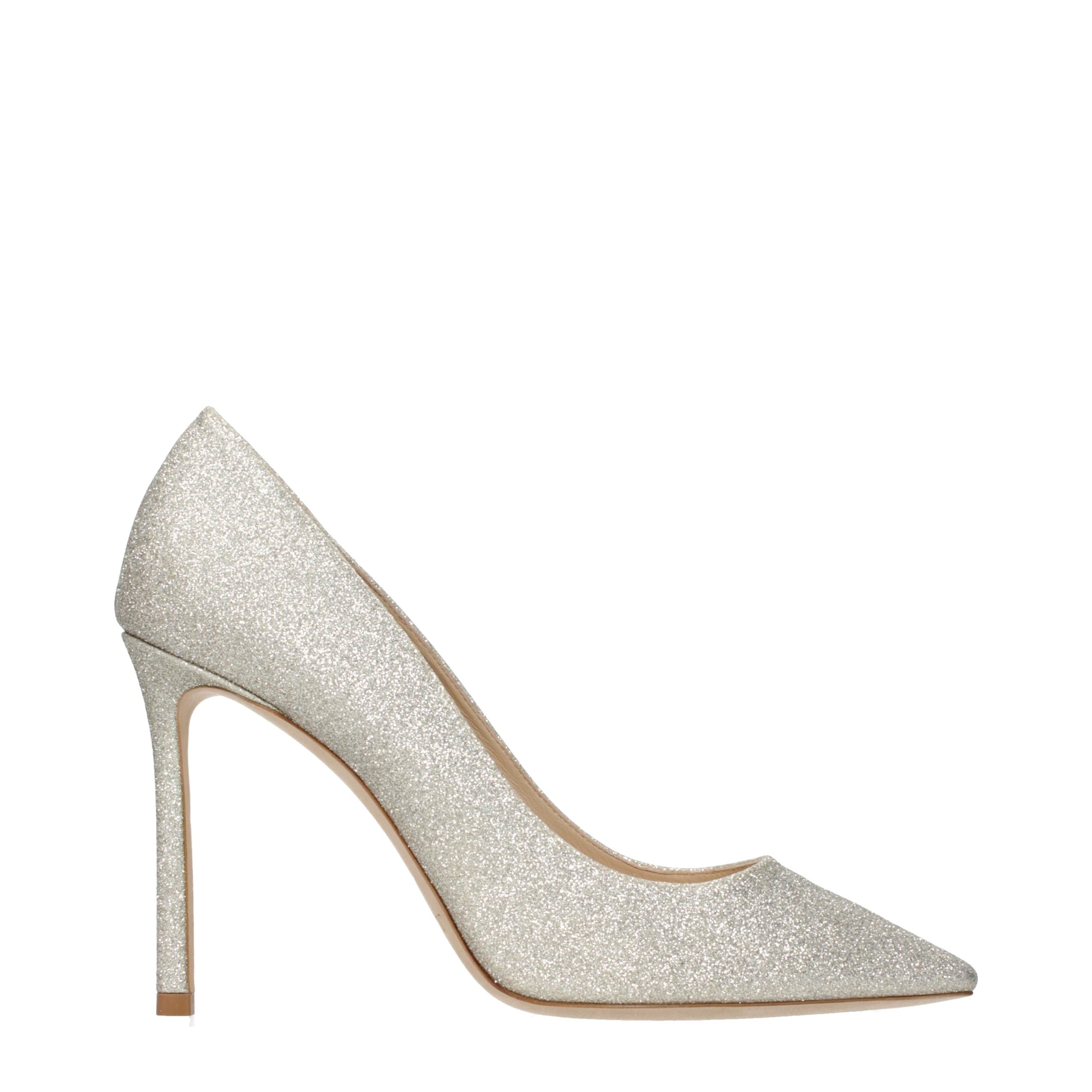Jimmy Choo Pumps aus Kunststoff mit hohen Absätzen in Gold-1