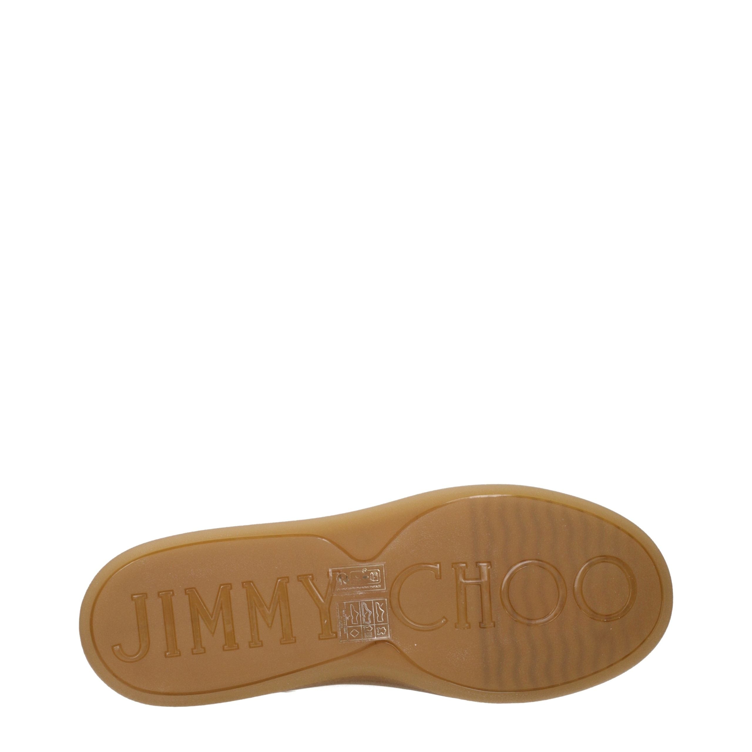 Jimmy Choo Beige Leder Low-Top Sneaker-5