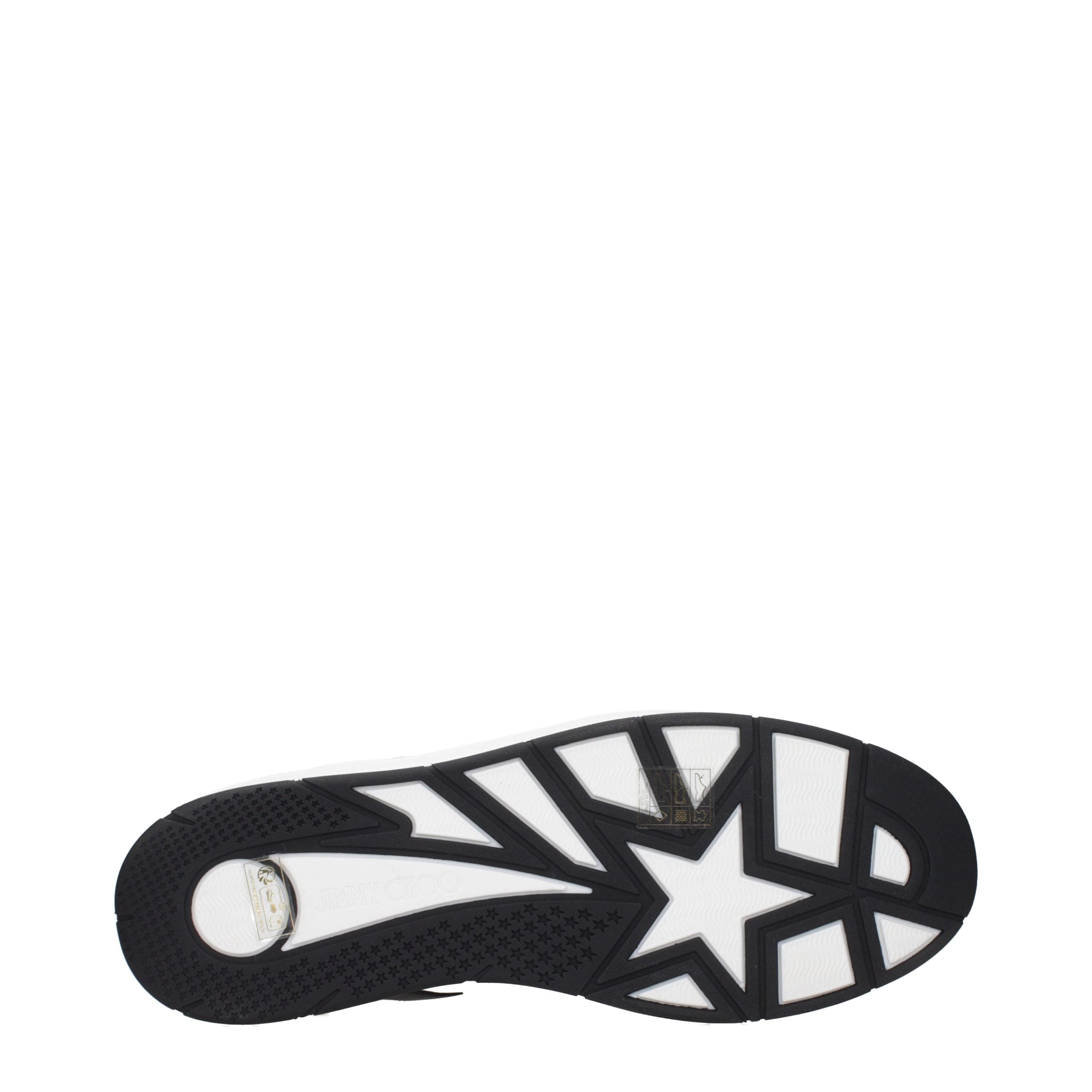 Jimmy Choo Schwarze Leder-Sneakers-5