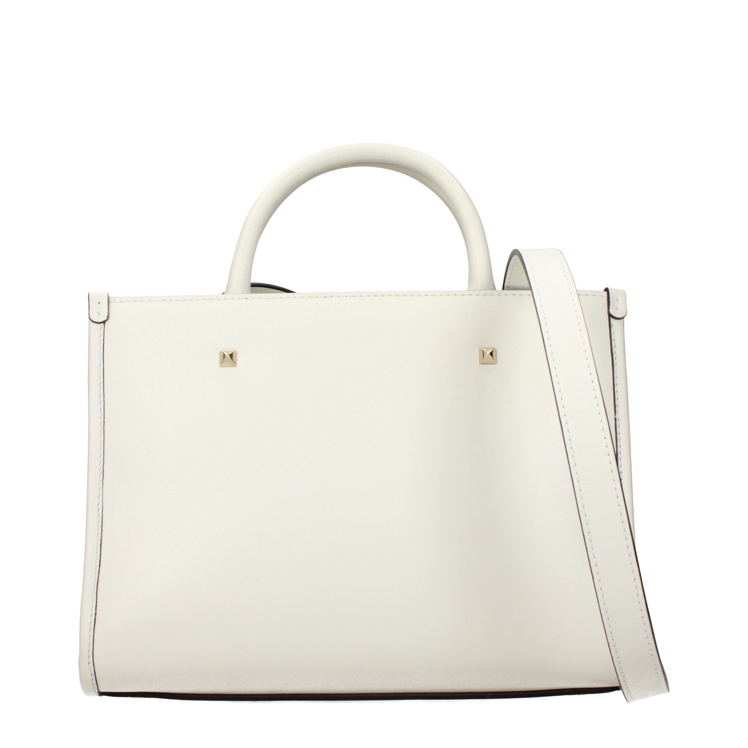 Jimmy Choo Weiße Ledertasche-3