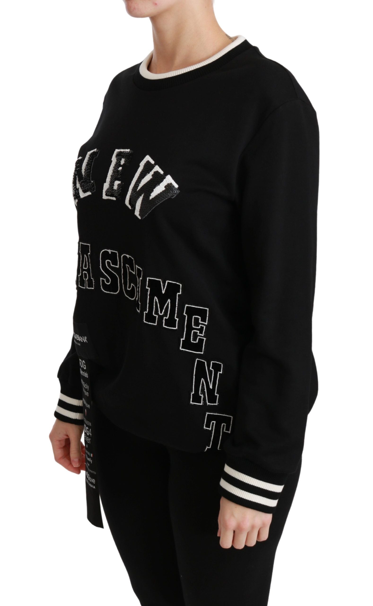 Dolce & Gabbana Black Rinascimento #DGmillennials Sweater-3