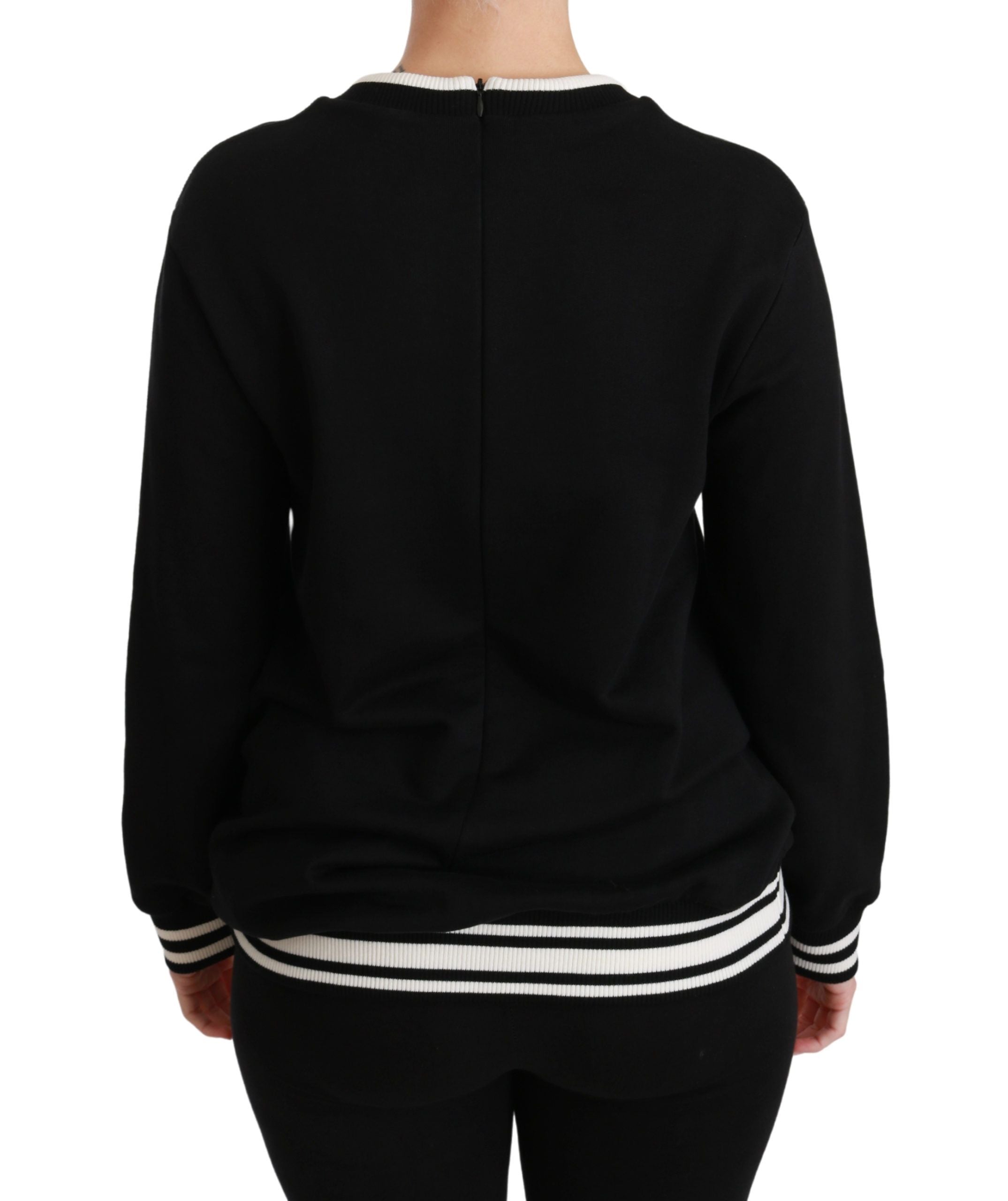 Dolce & Gabbana Black Rinascimento #DGmillennials Sweater-4