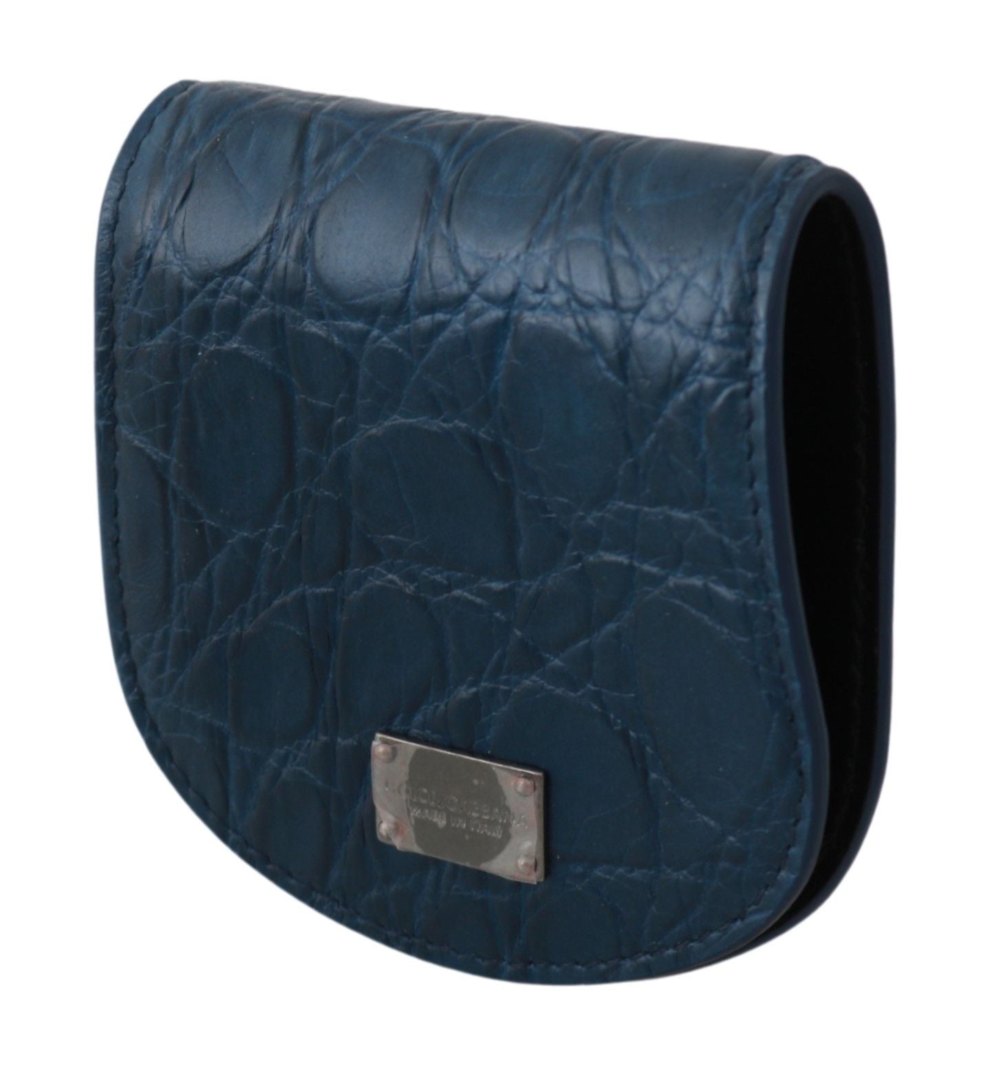 Dolce & Gabbana blue leather bag with condom holder-2