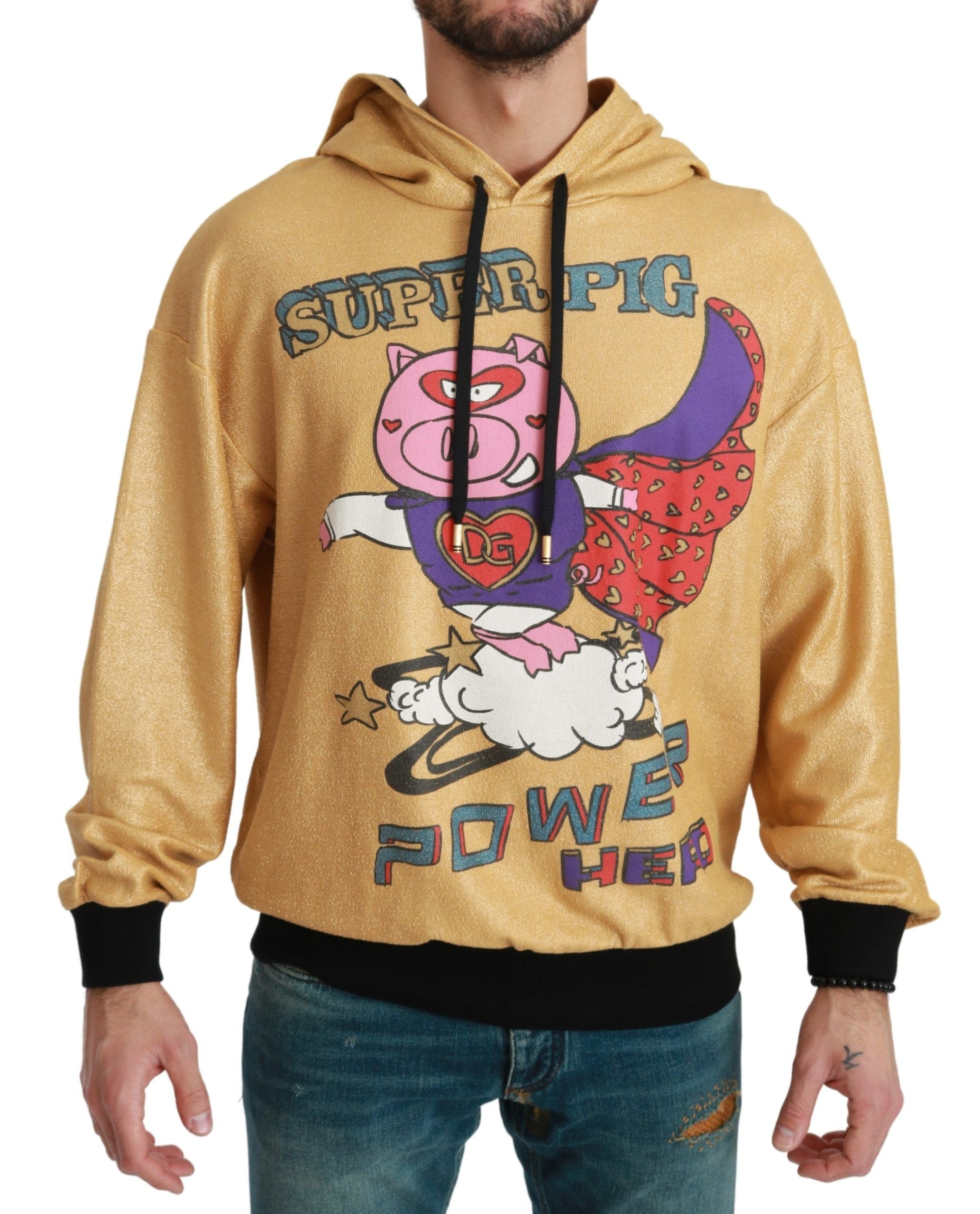 Dolce & Gabbana Golden Pig of the Year Hoodie