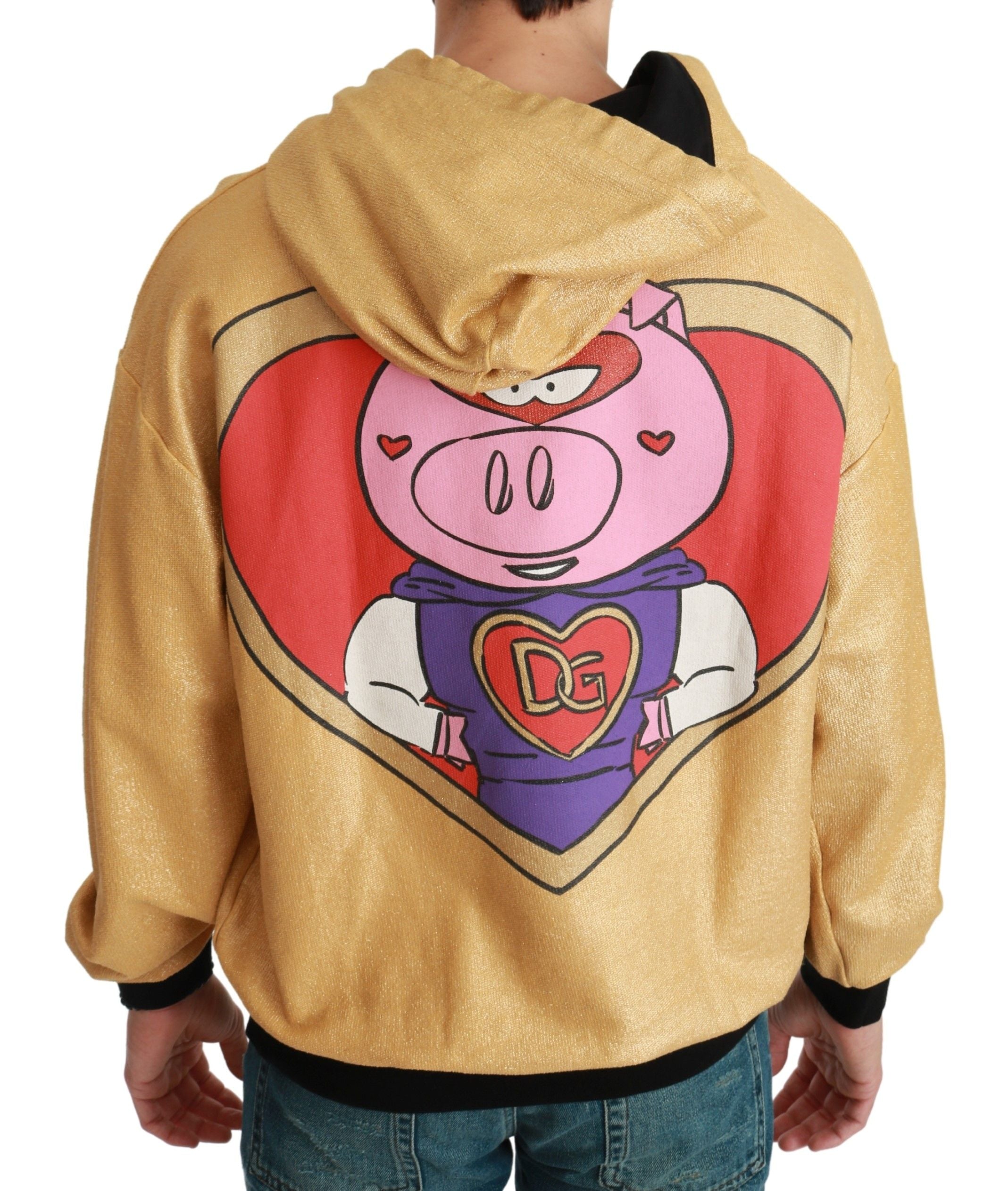 Dolce & Gabbana Golden Pig of the Year Hoodie-3