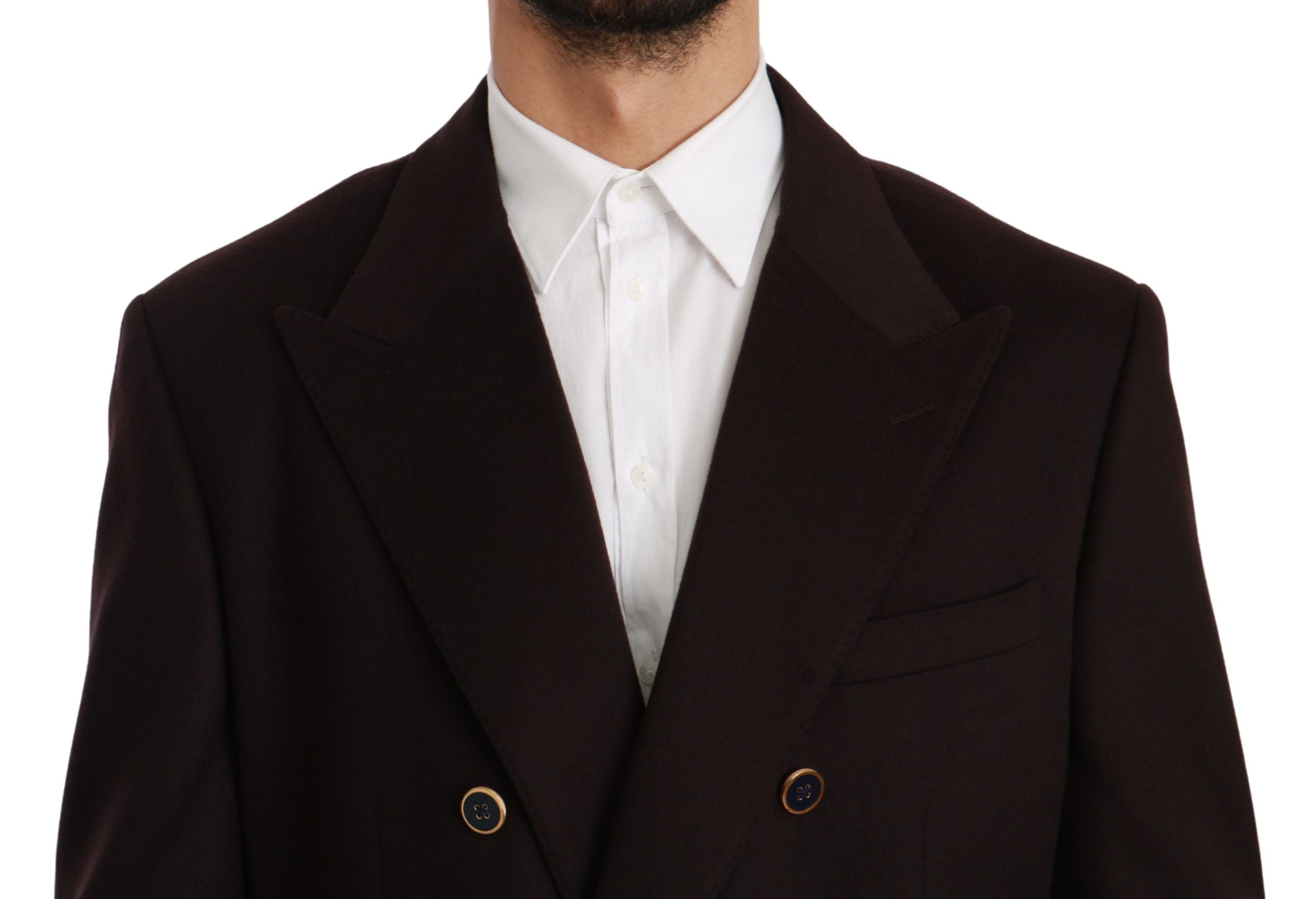 Dolce & Gabbana Bordeaux cashmere coat, Taormina blazer-4
