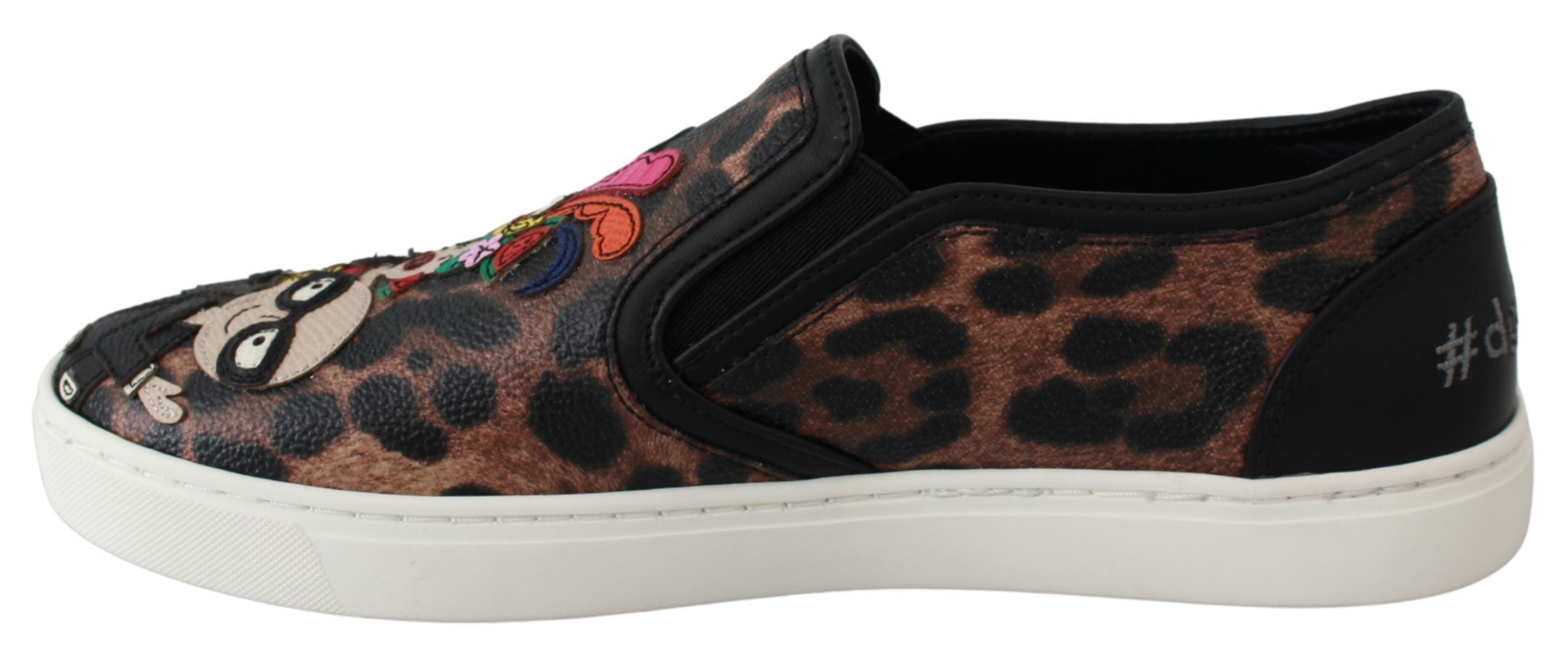 Mocasines de piel de leopardo de Dolce & Gabbana #dgfamily-5