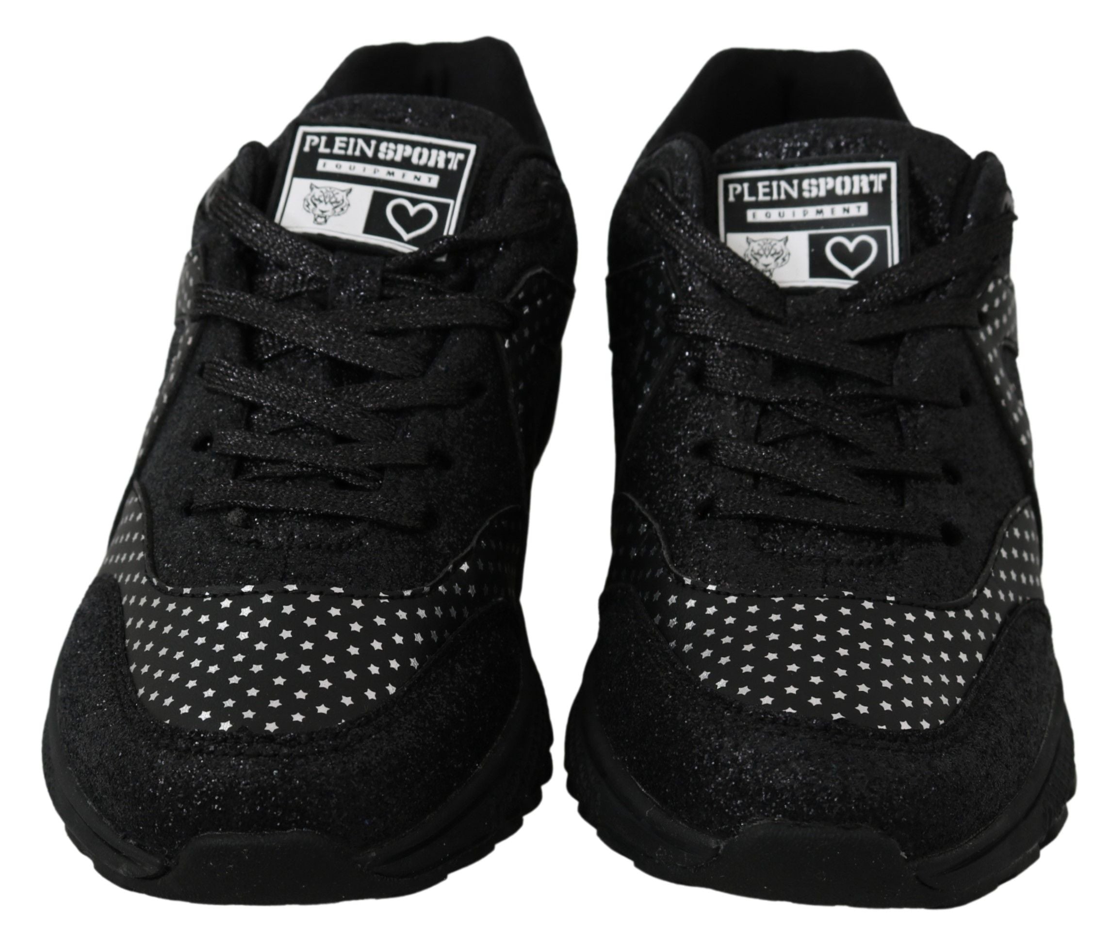 Philipp Plein Black Running Jasmines Sneakers Shoes-5