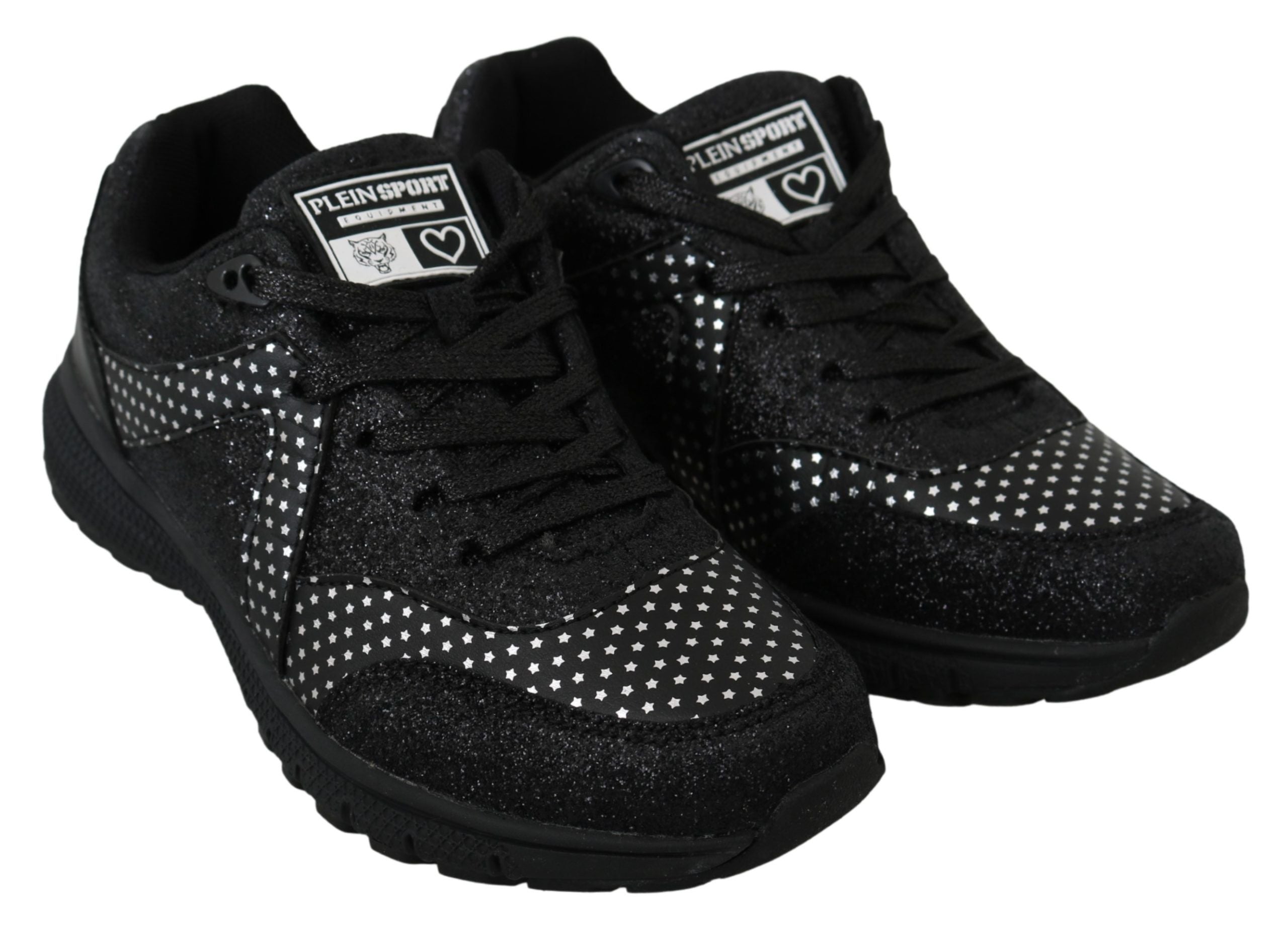 Philipp Plein Black Running Jasmines Sneakers Shoes-6