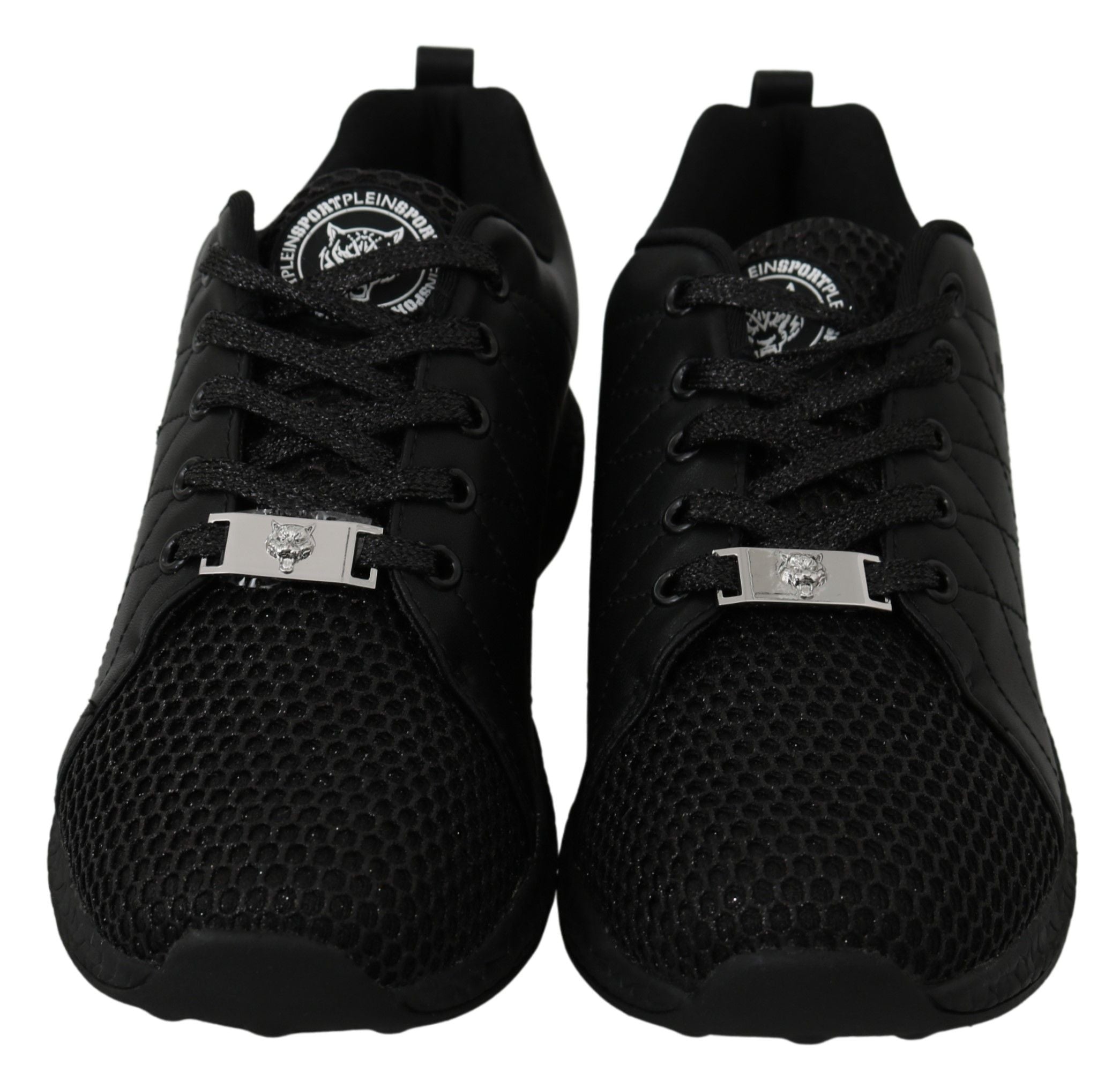 Philipp Plein Black Casual Running Sneakers Shoes-4