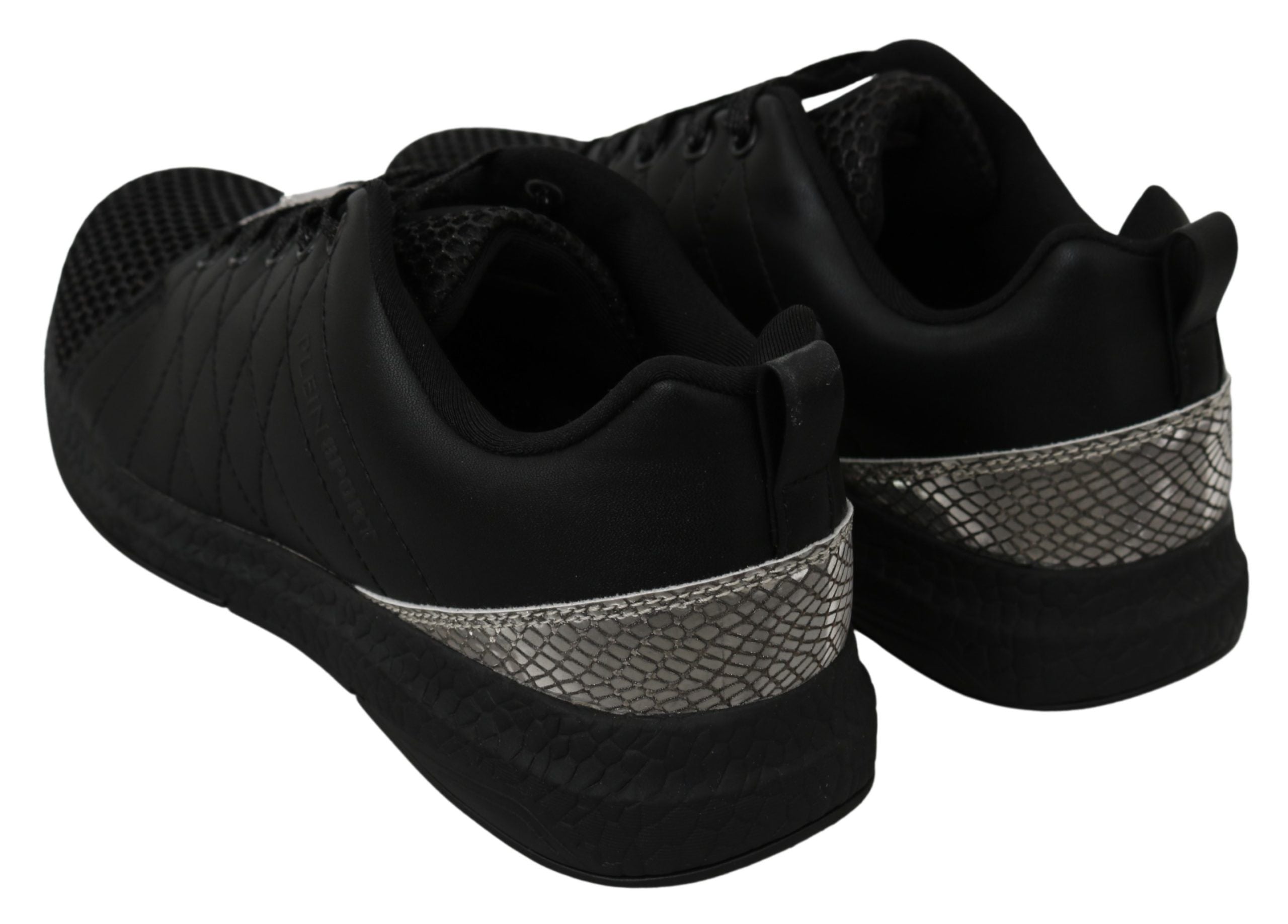 Philipp Plein Black Casual Running Sneakers Shoes-6