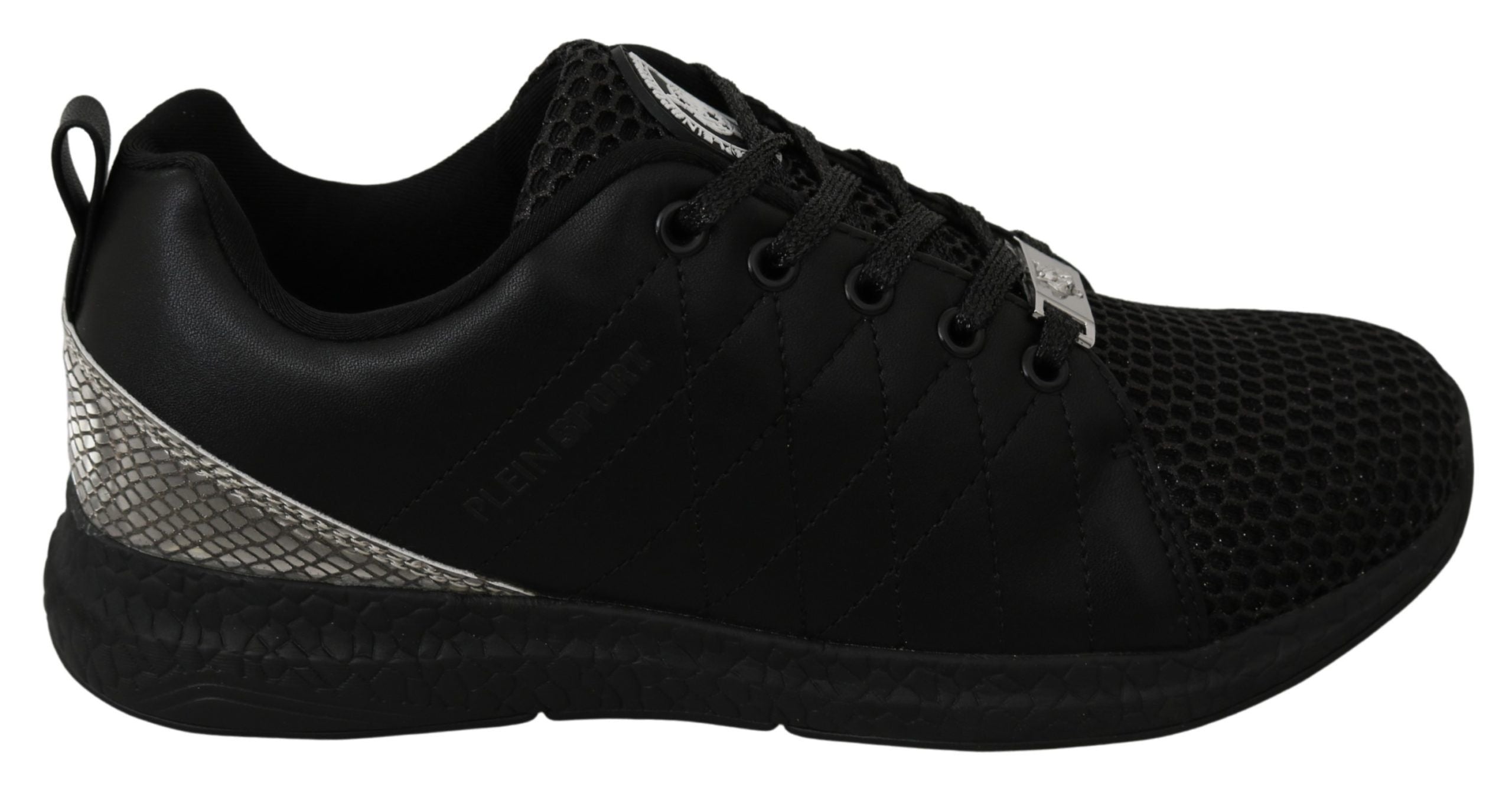 Philipp Plein Black Casual Running Sneakers Shoes-1