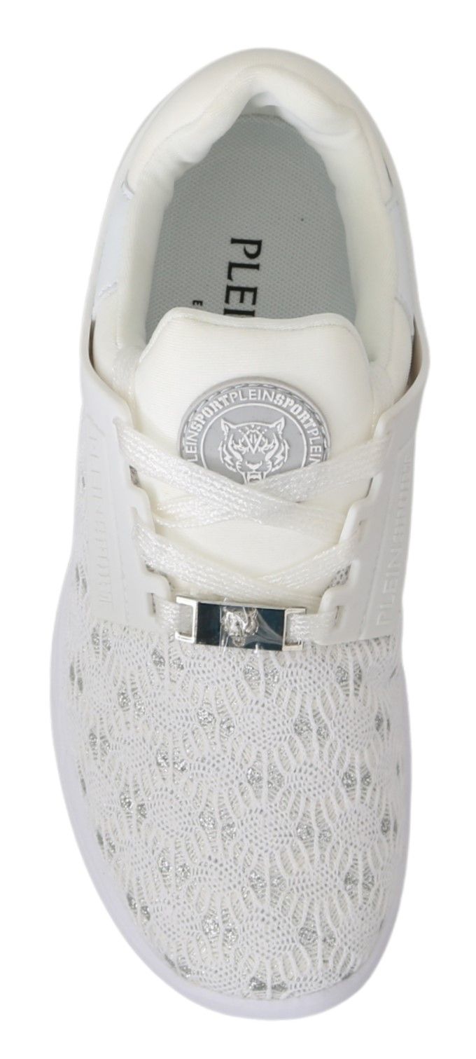 Philipp Plein White Polyester Casual Shoes-3