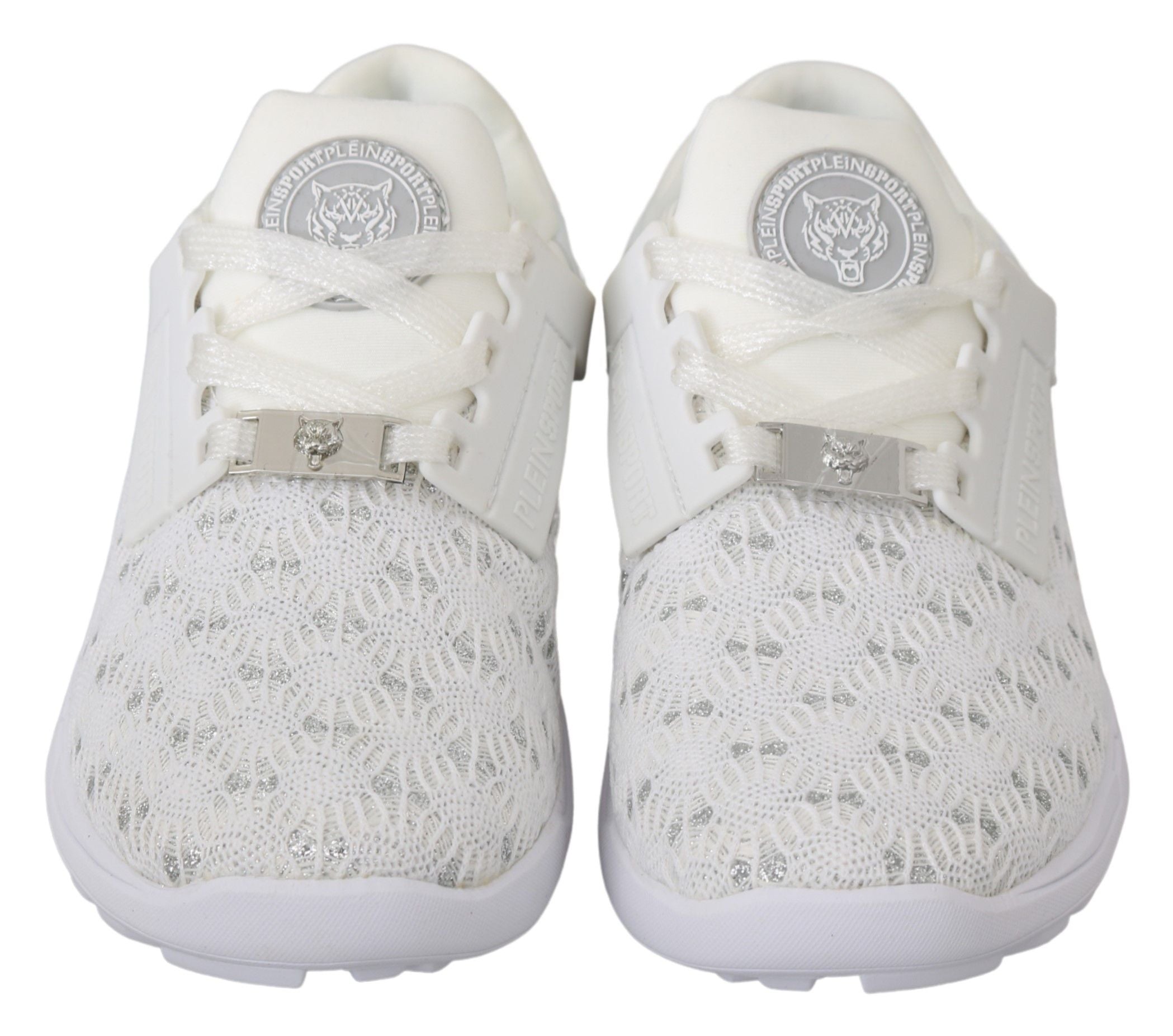 Philipp Plein White Polyester Casual Shoes-4