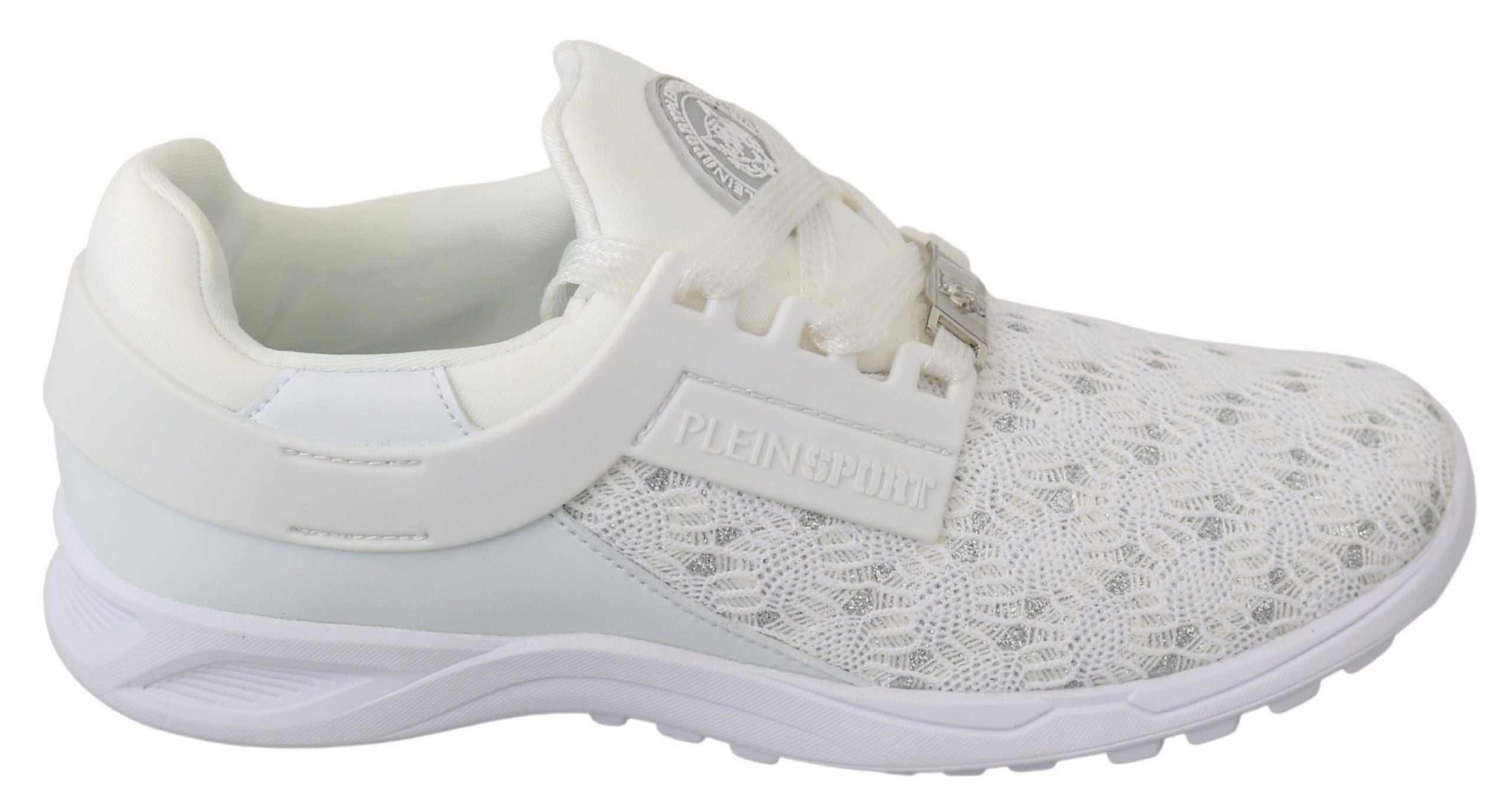 Philipp Plein White Polyester Casual Shoes-1