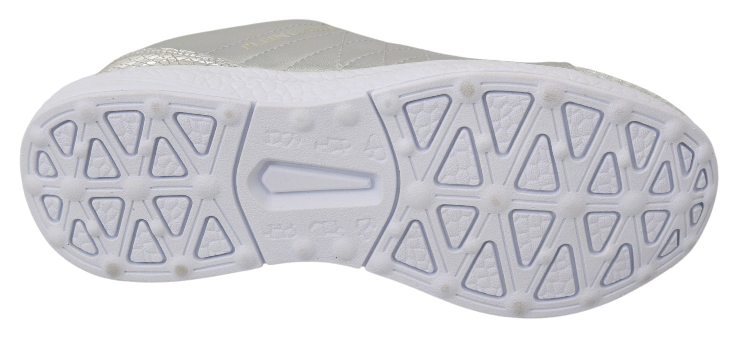 Philipp Plein Gisella Silver Polyester Sneakers Shoes-2