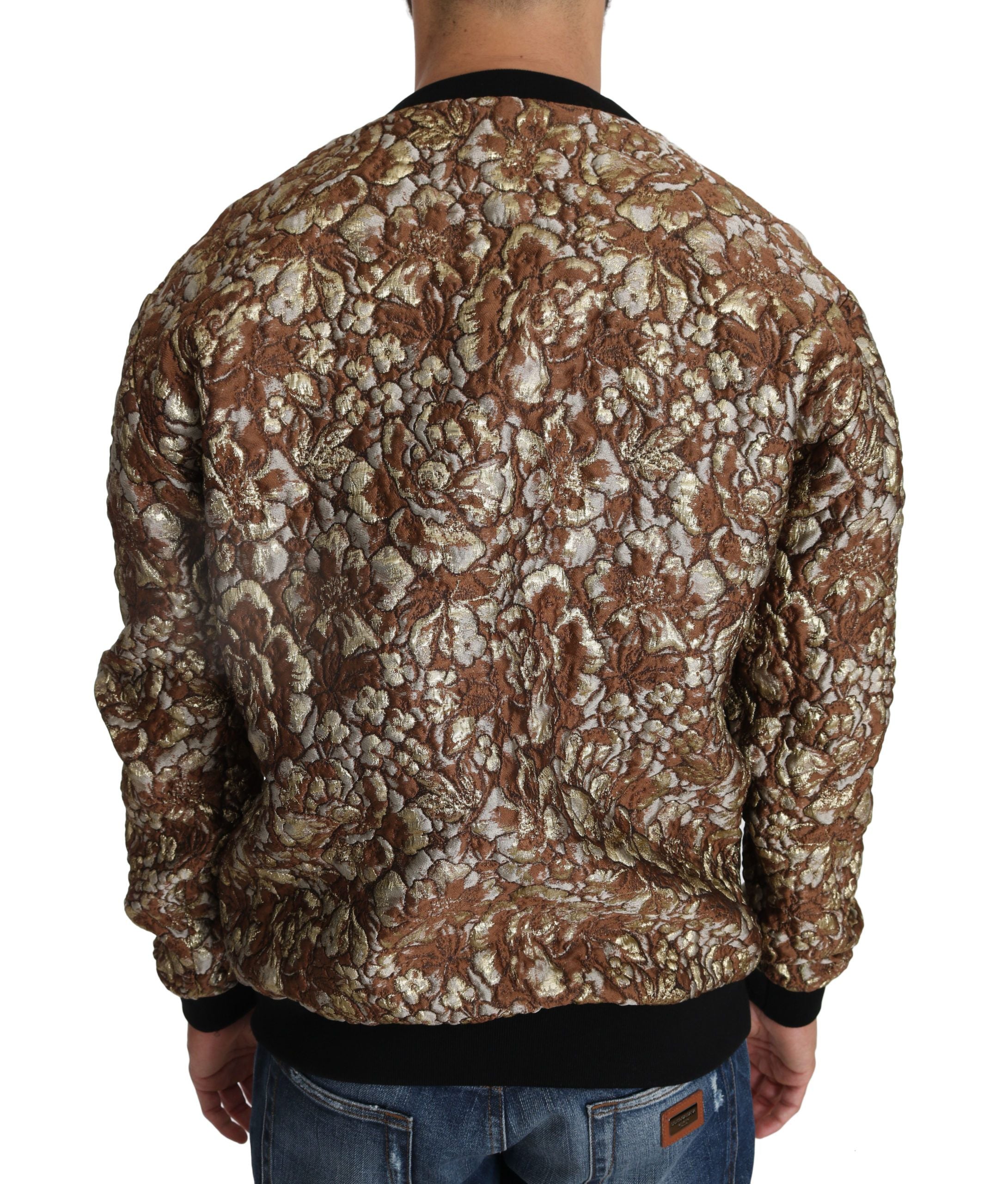 Dolce & Gabbana Multicolor MAMBO Jacquard-Ananas-Pullover-4