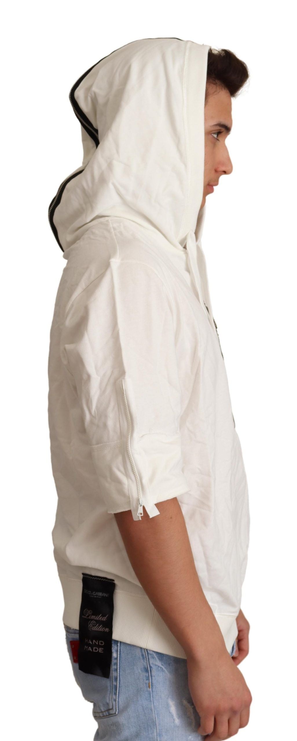 Dolce & Gabbana Limited Edition White Hoodie-4