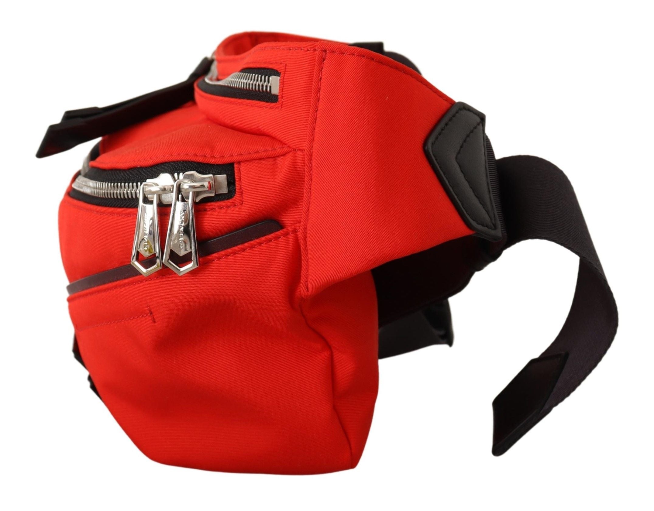 Givenchy Elegant large belt bag in red and black-2