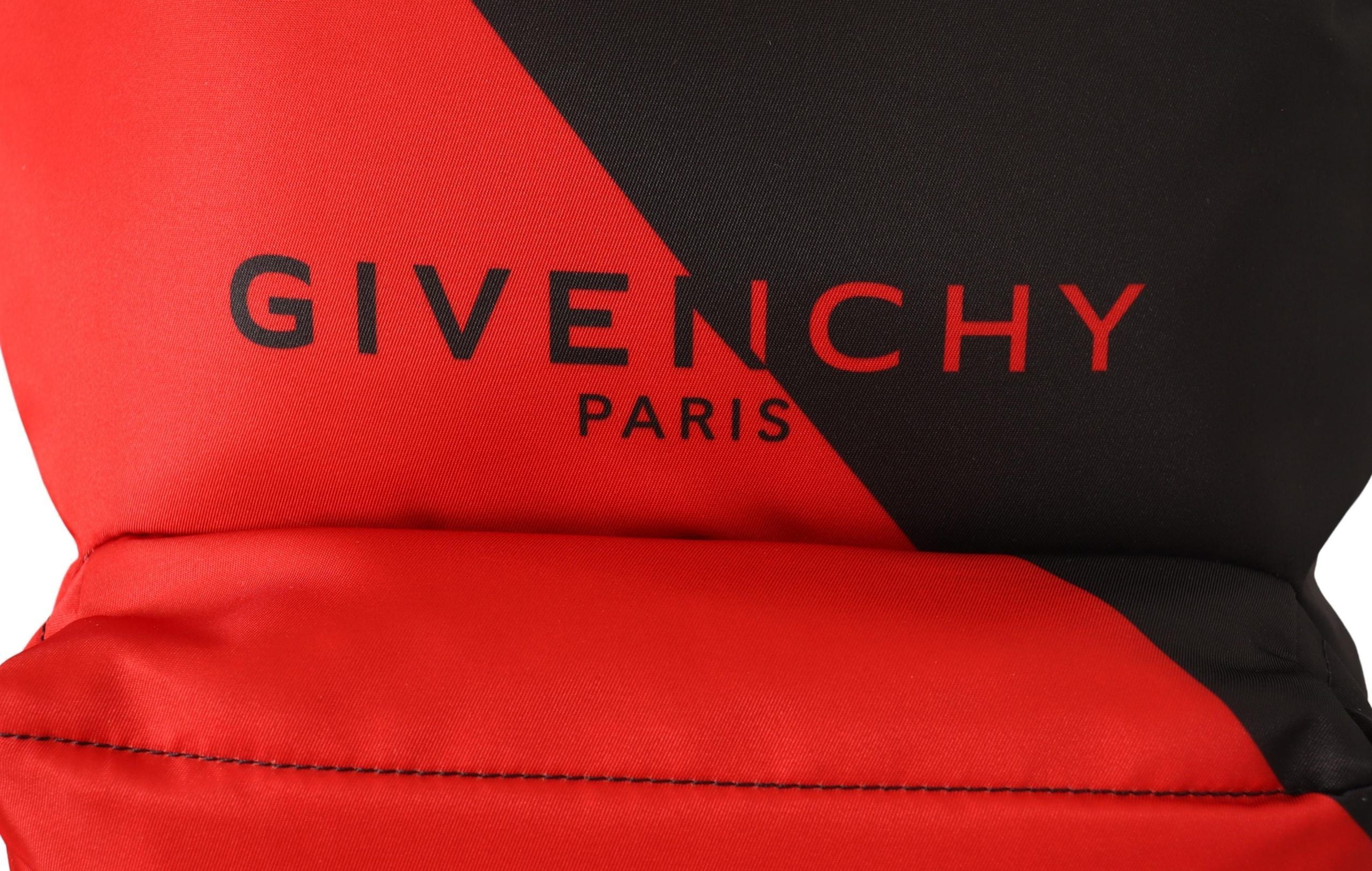 Givenchy Slim Urban Backpack in Black and Red-3