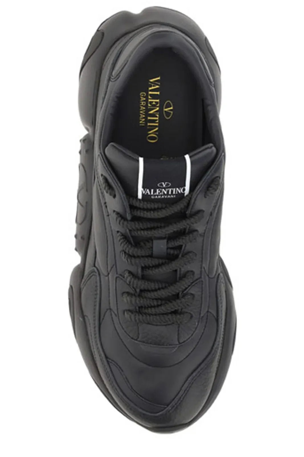 Valentino Elevated Elegance Low-Top Leather Sneakers-4
