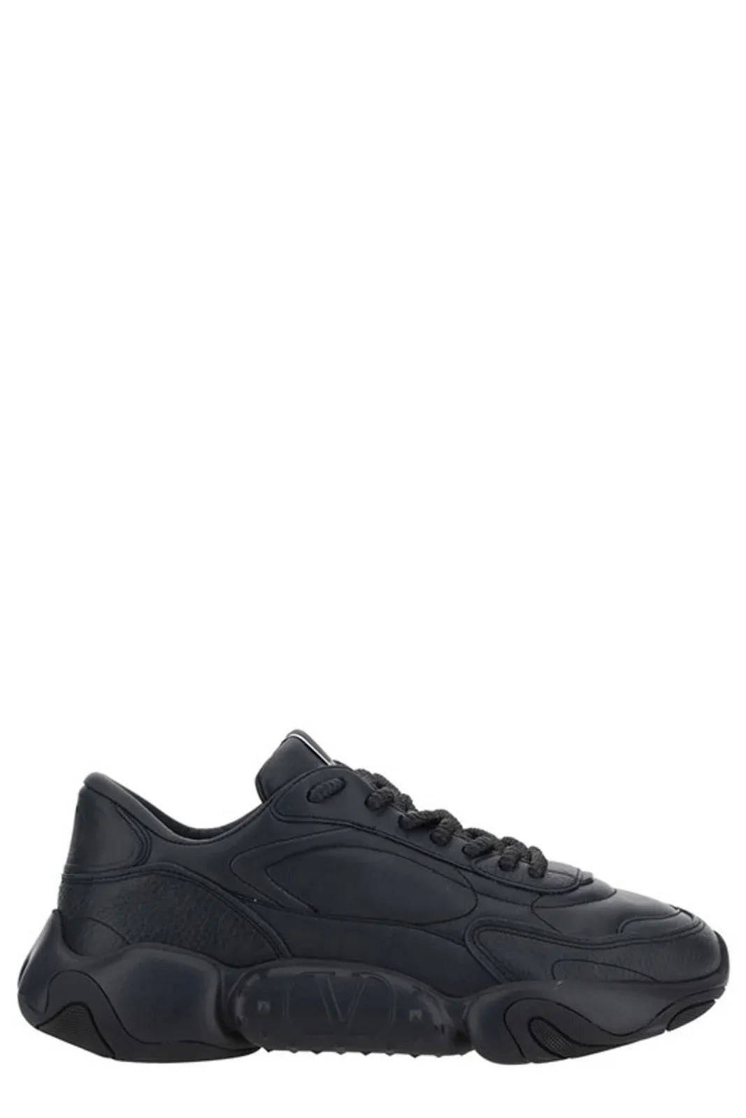 Valentino Elevated Elegance Low-Top Leather Sneakers-2