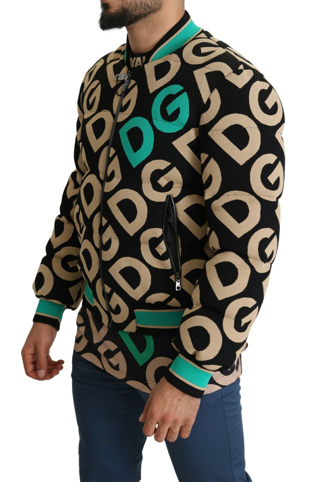 Dolce & Gabbana Multicolored DGMILLENNIALS Jacket with Logo Print-2