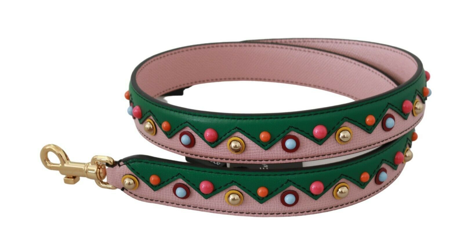 Dolce & Gabbana Shoulder Strap Leather Pink Handbag Accessory-2